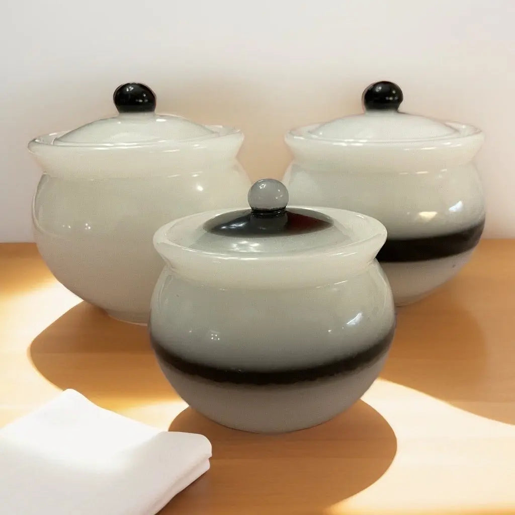 Elegant Handmade Epoxy Jar with Lid Epoxy-Crafts