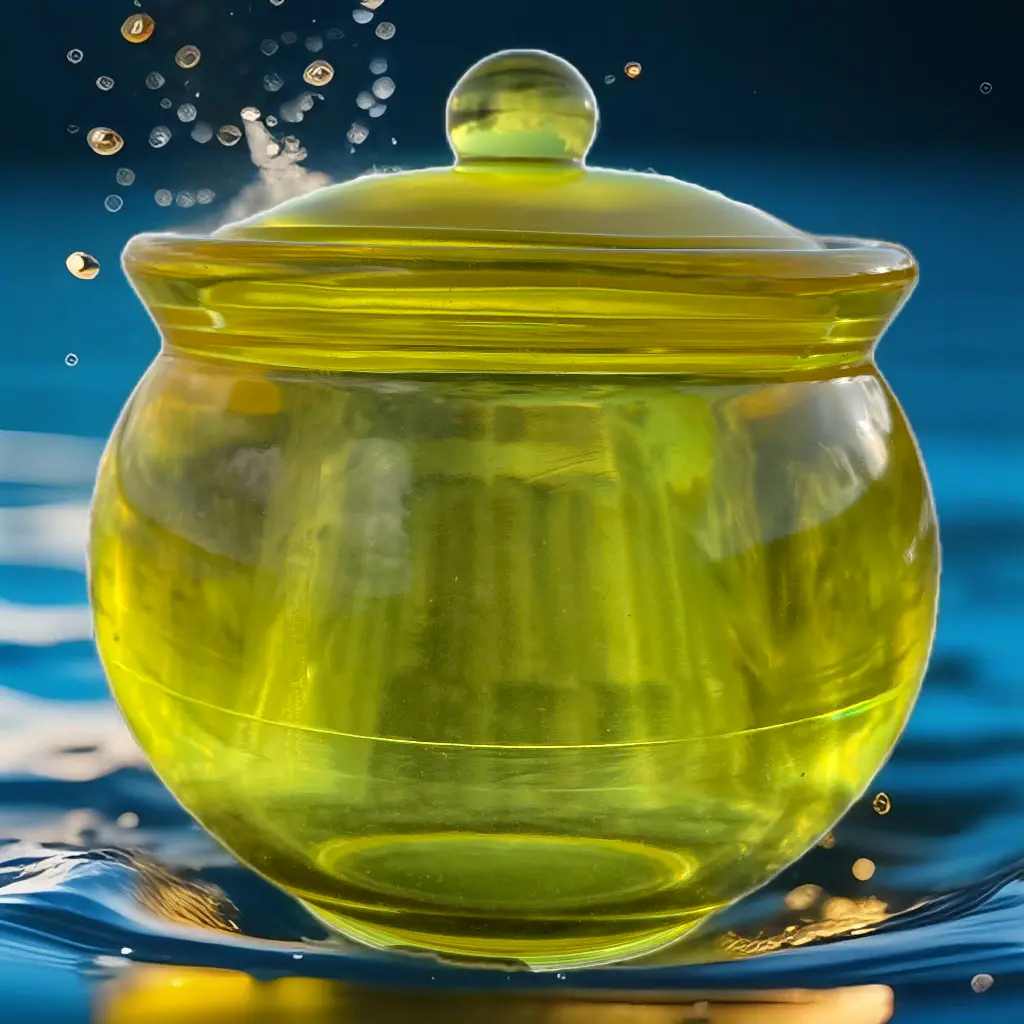 Elegant oppbevaring | Utsøkt håndlaget Epoxy Krukke med lokk Epoxy-Crafts