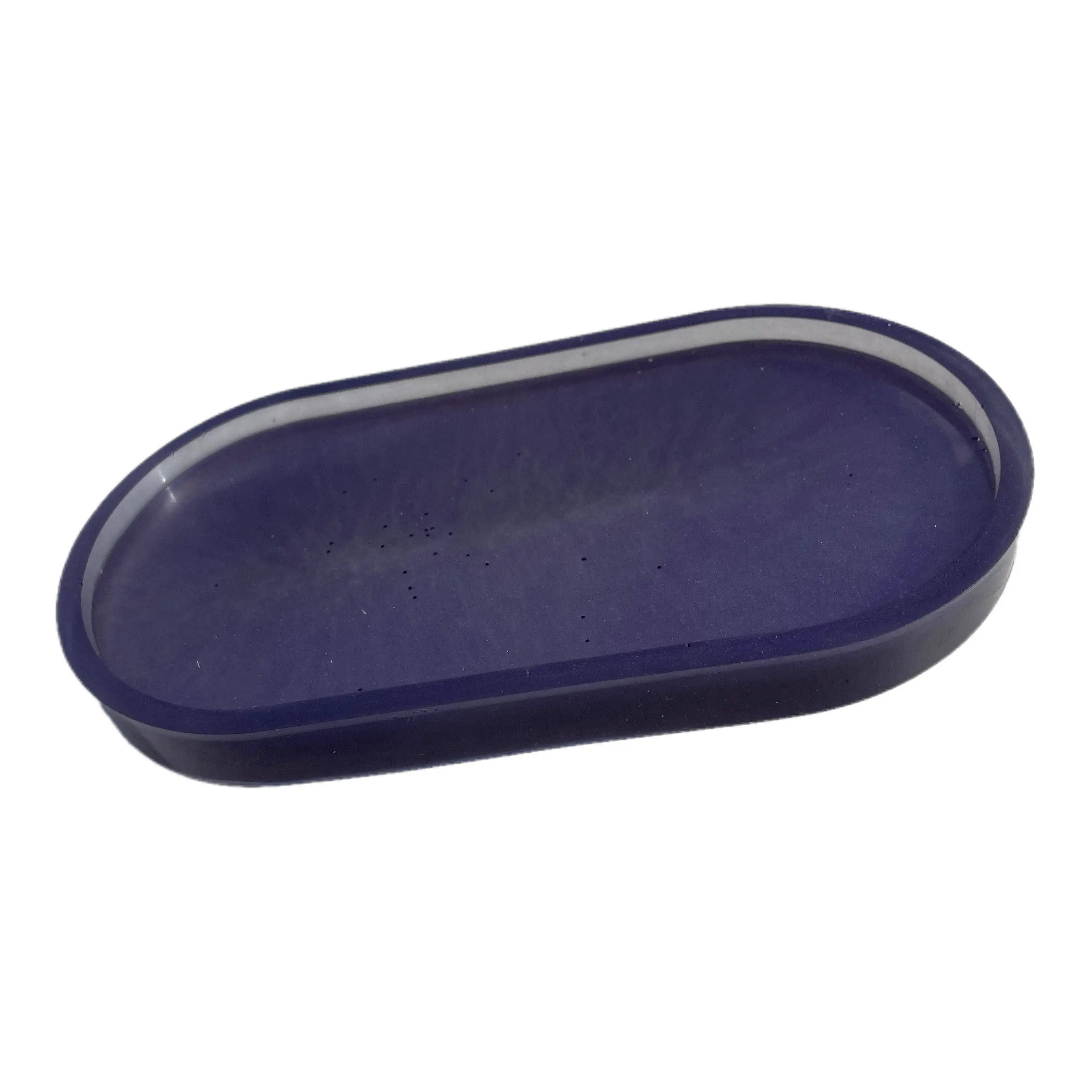 Exclusive 3-Piece set in epoxy: Vase, jar and oval tray. Epoxy-Crafts