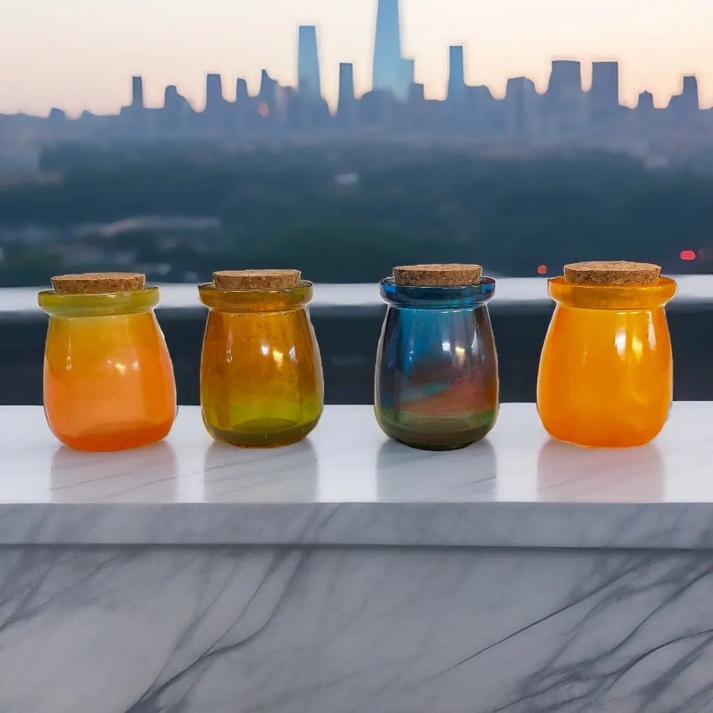 Jar with cork lid Epoxy-Crafts